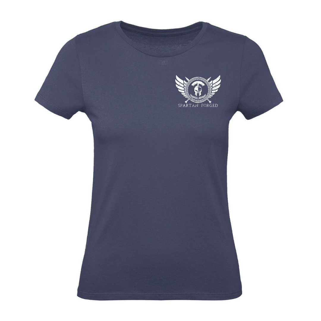 Spartan Forged Logo Dame T-skjorte - Gymfit