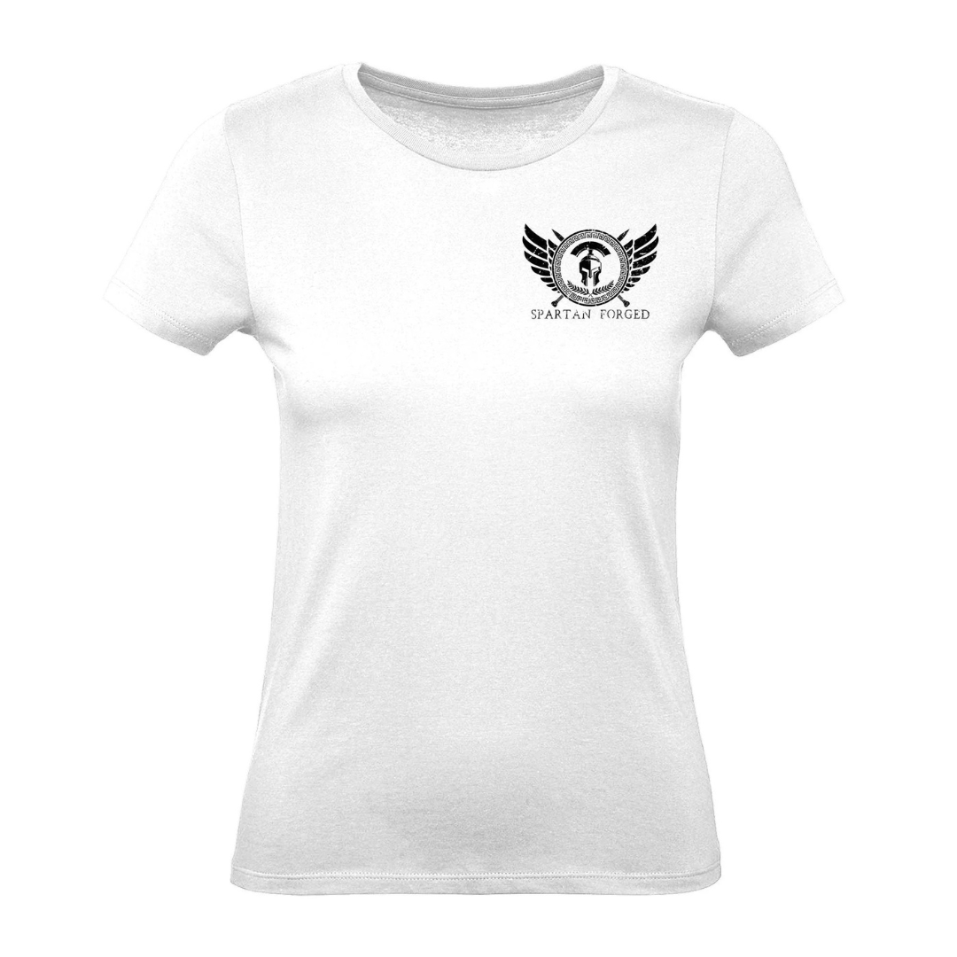Spartan Forged-logo dame-T-skjorte - Gymfit