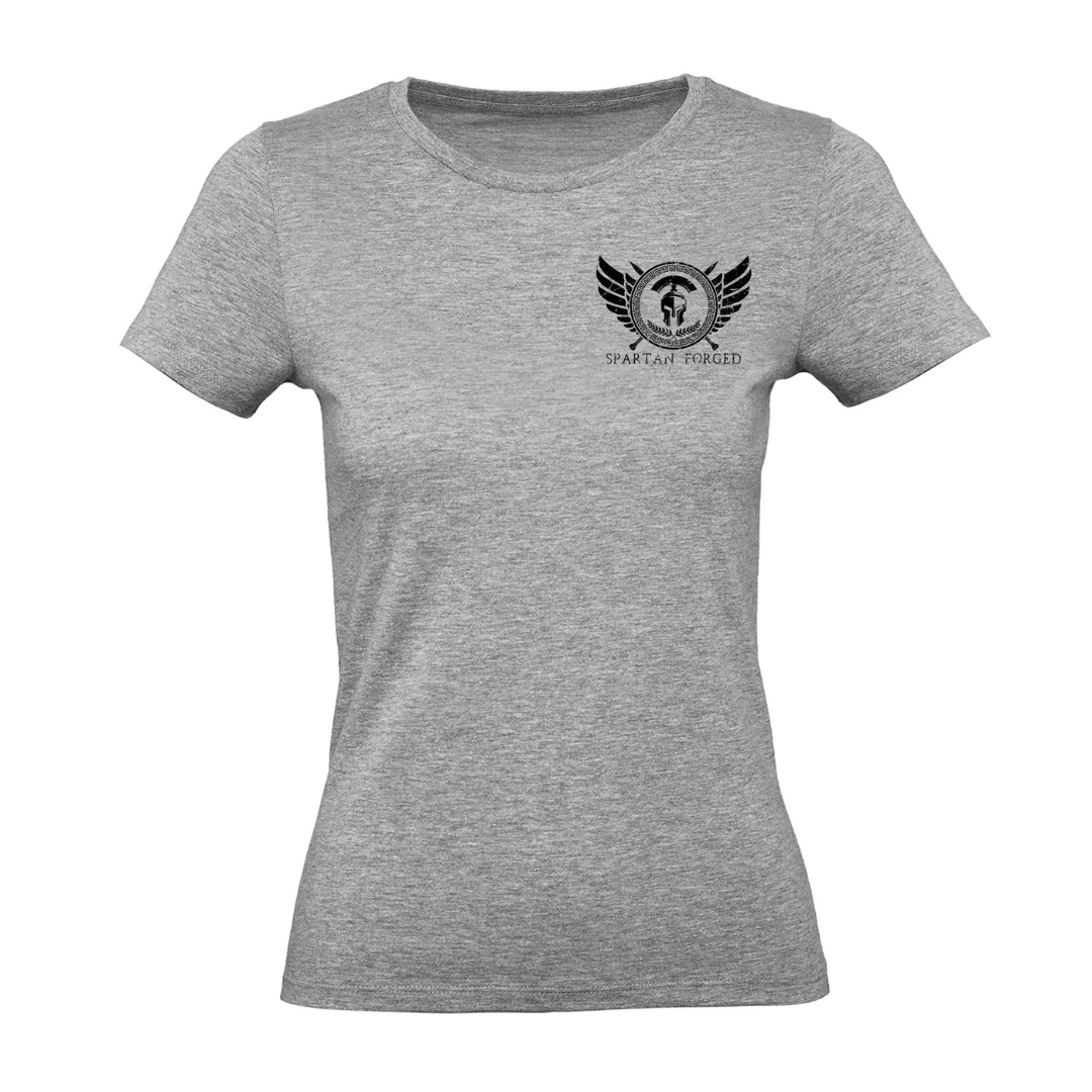Spartan Forged-logo for kvinner T-skjorte - Gymfit