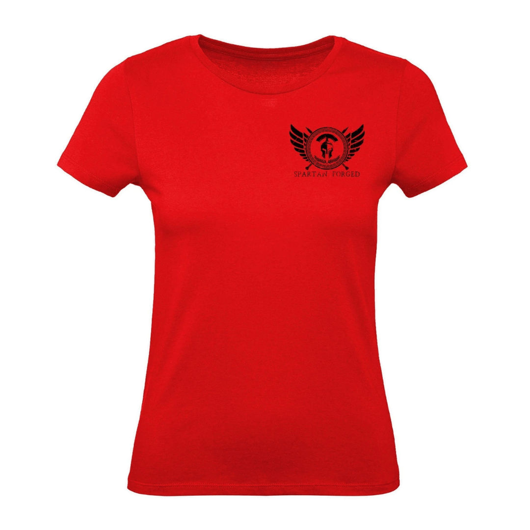 Spartan Forged Logo T-skjorte for kvinner - Gymfit