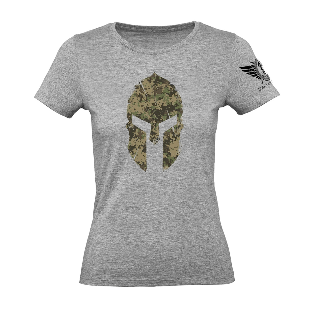 Spartan Forged Woodland Dame-T-skjorte - Gymfit