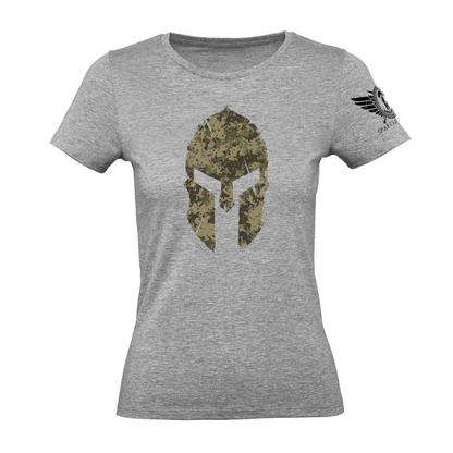 Spartan Forged Woodland Dame-T-skjorte - Gymfit