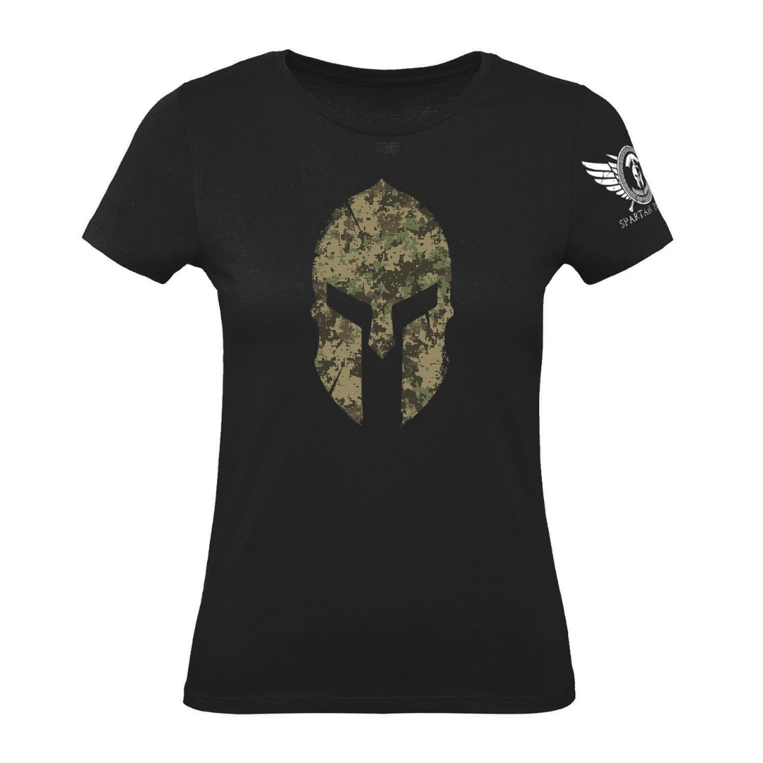 Spartan Forged Woodland dame-T-skjorte - Gymfit