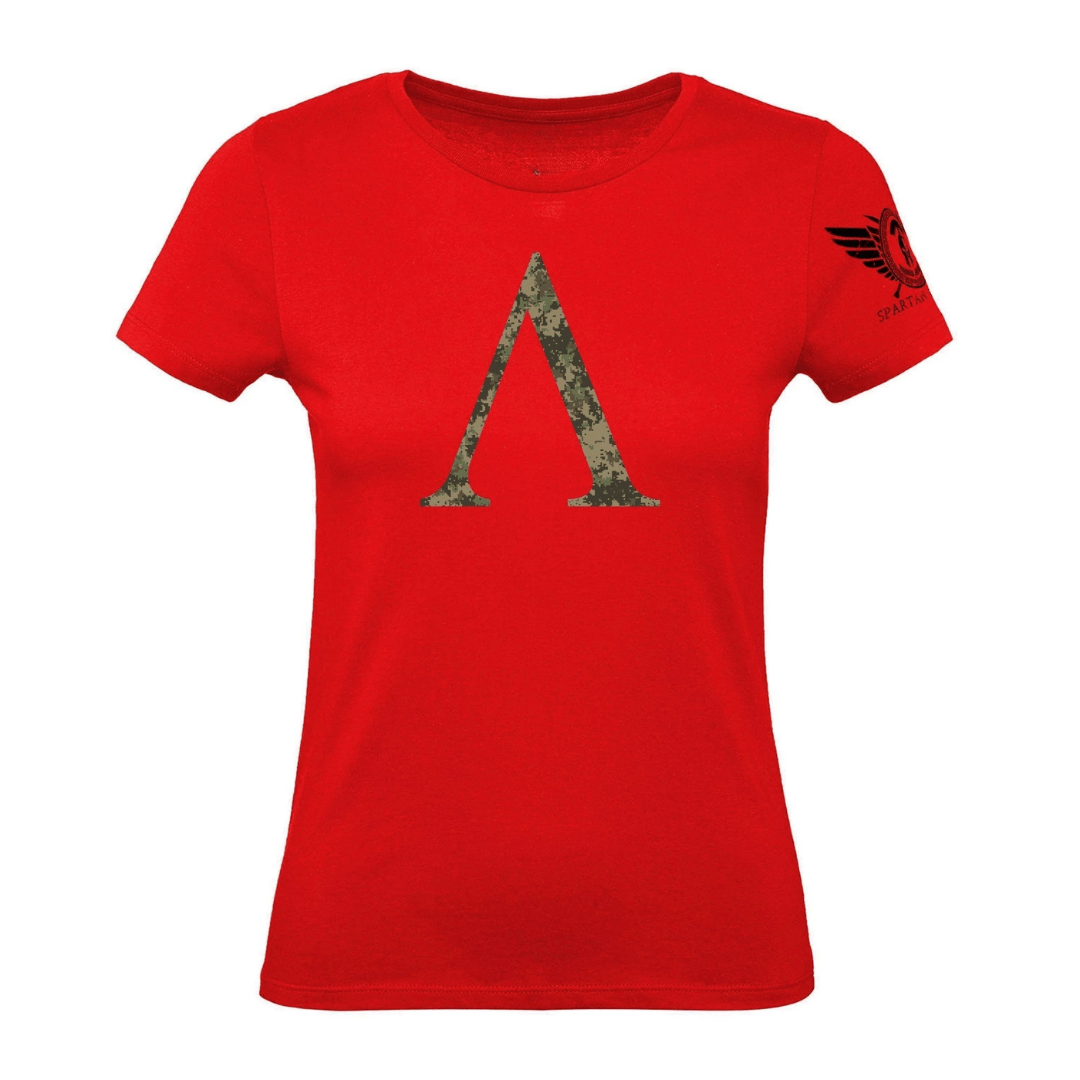 Spartan Forged Woodland Women's T-skjorte - Gymfit