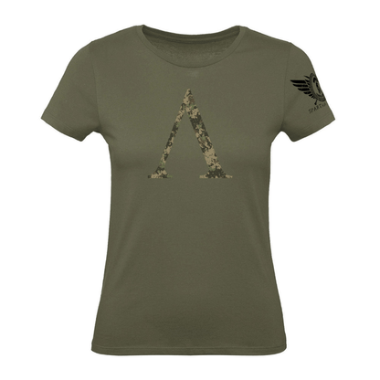 Spartan Forged Woodland dame T-skjorte - Gymfit