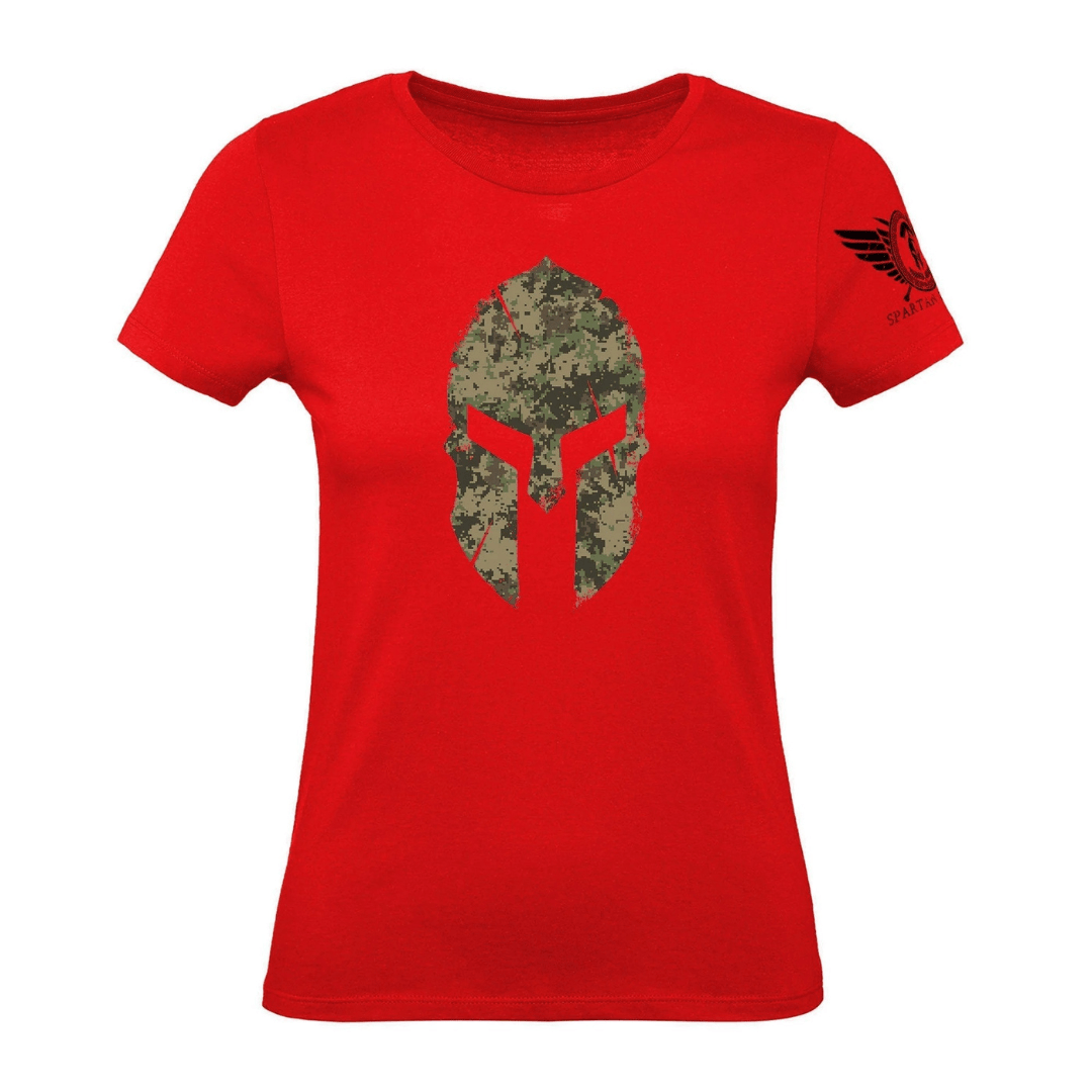 Spartan Forged Woodland T-skjorte for dame - Gymfit
