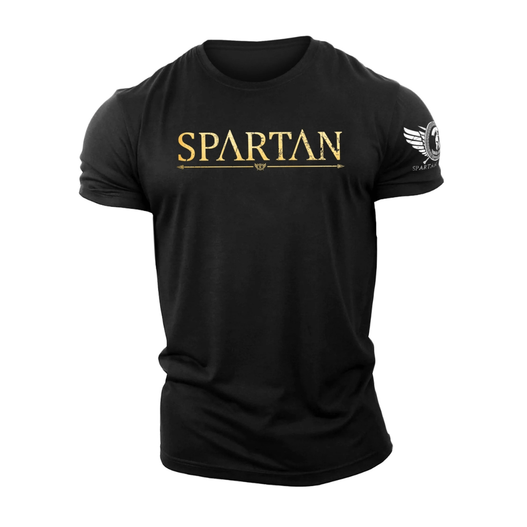 Spartan Gold T-skjorte - Gymfit