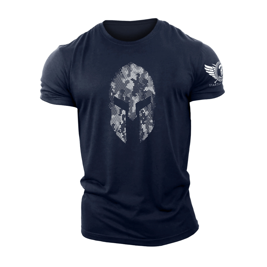Spartan-hjelm Camo T-skjorte - Gymfit