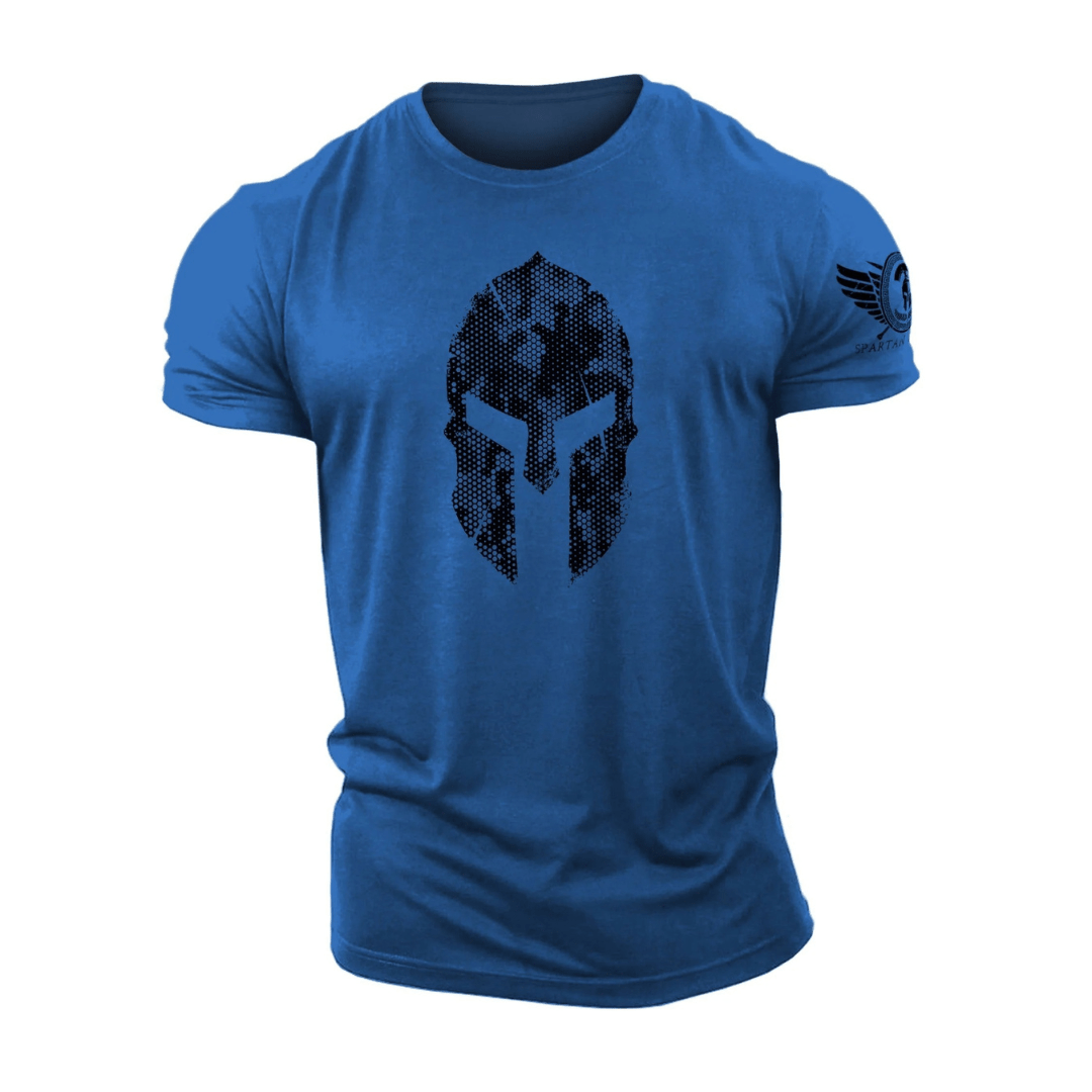 Spartanerhjelm Camo T-skjorte - Gymfit