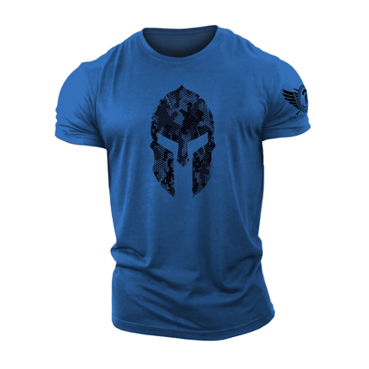 Spartanerhjelm Camo T-skjorte - Gymfit
