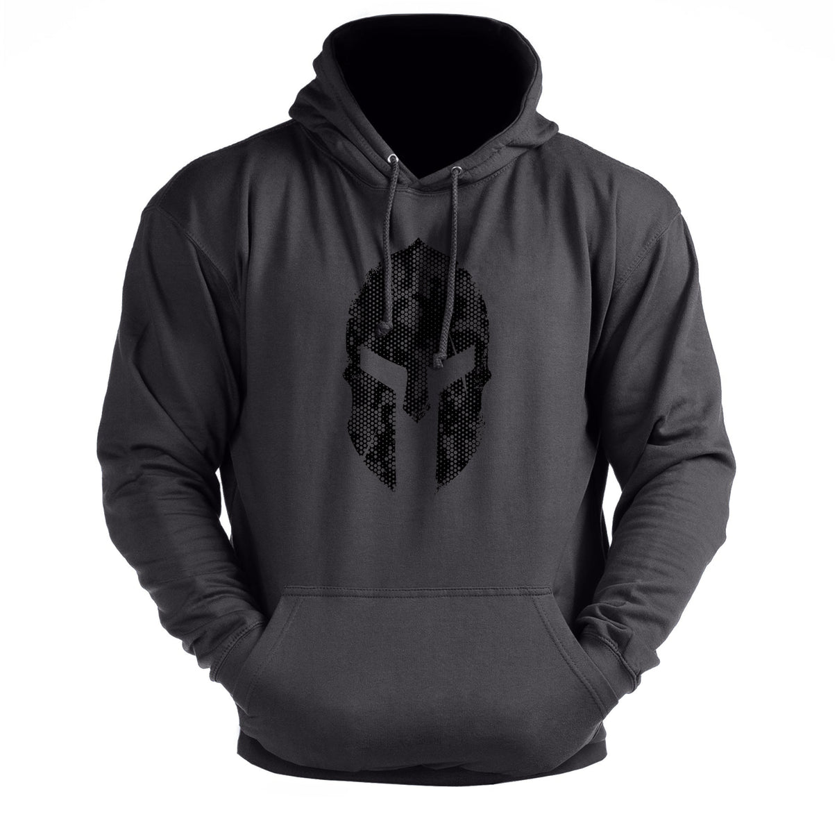 Spartansk hjelm Hex Camo - treningshettegenser - Gymfit