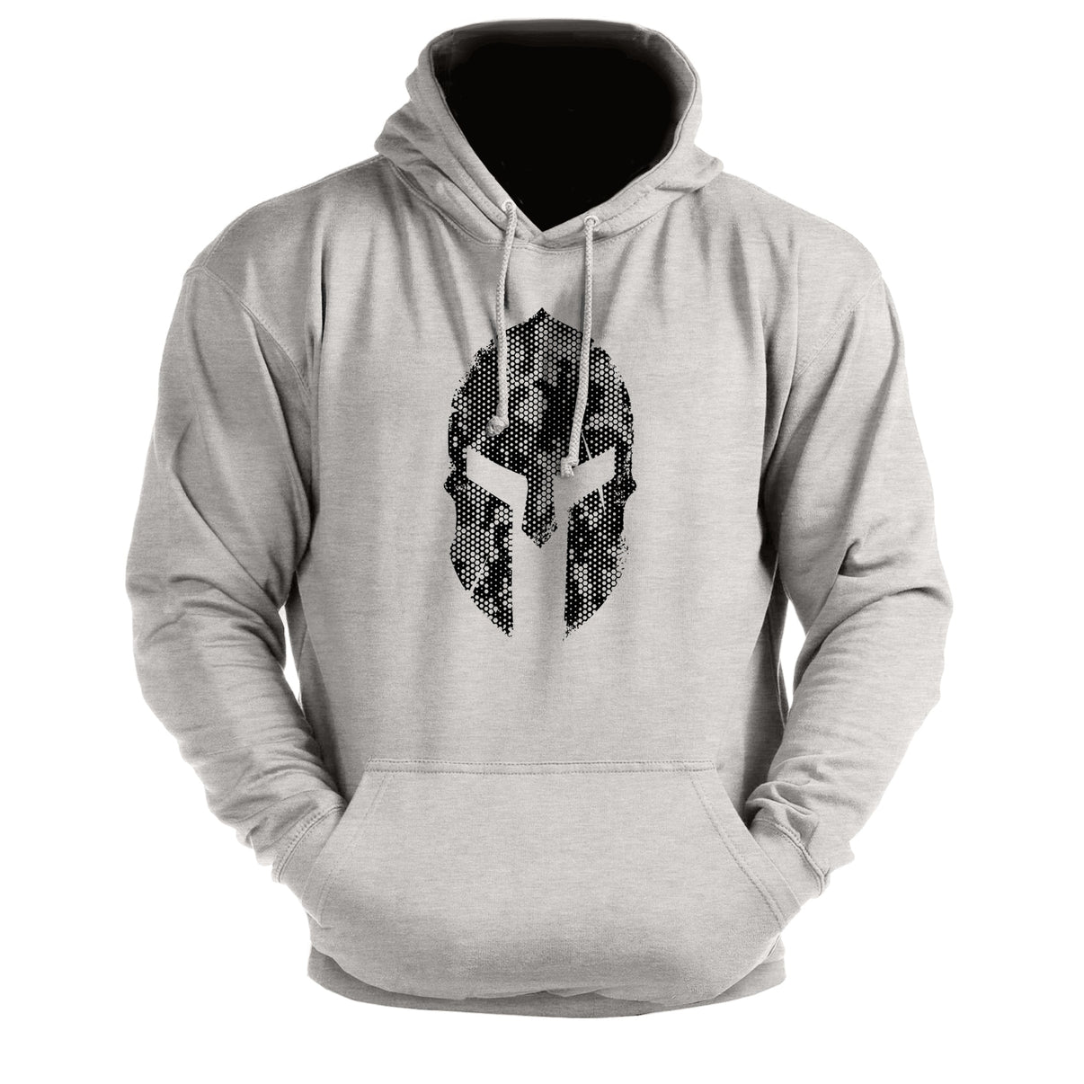 Spartanerhjelm Hex Camo - Treningshoodie - Gymfit