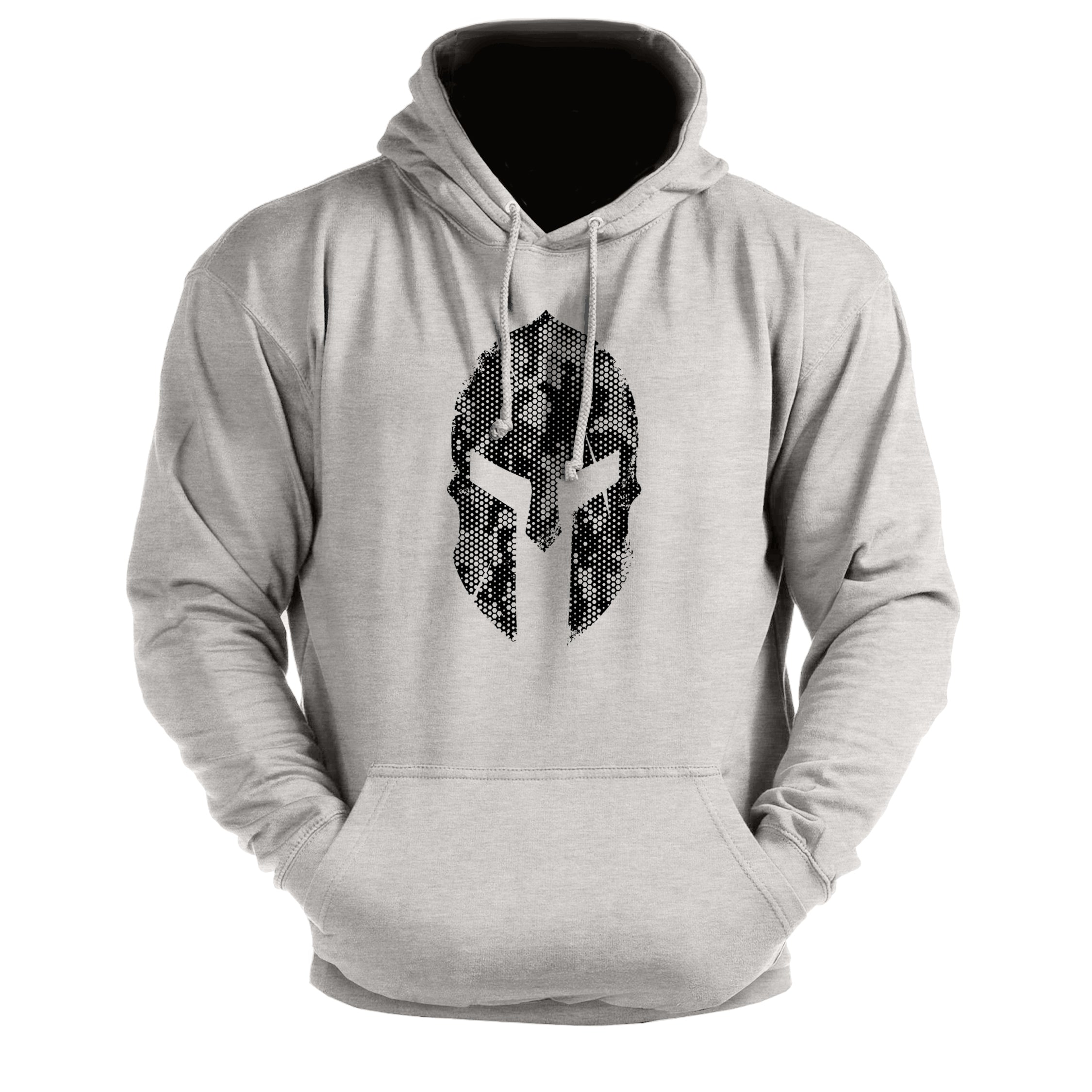 Spartanerhjelm Hex Camo - Treningshoodie - Gymfit