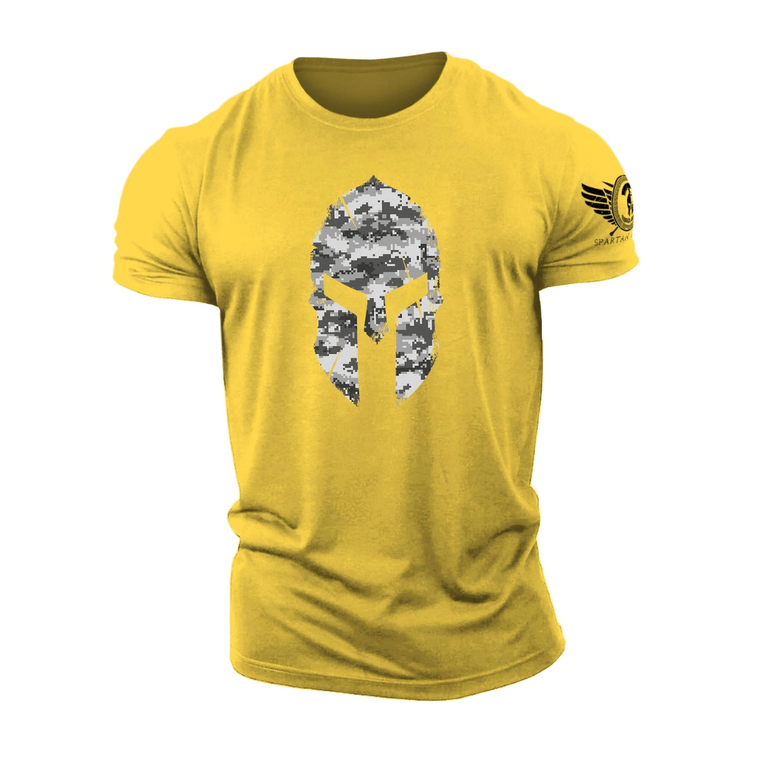 Spartanerhjelm Winter Camo T-skjorte - Gymfit