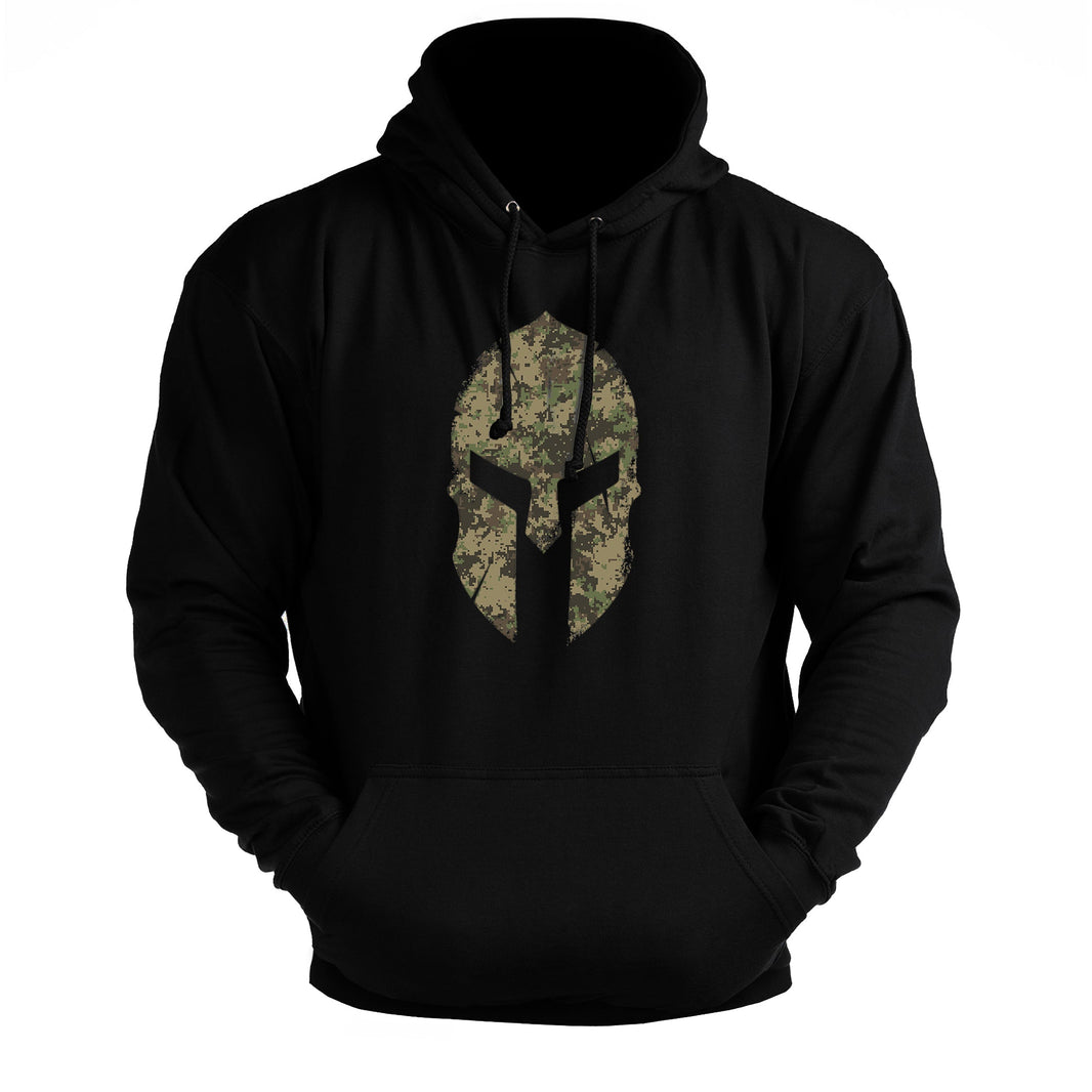 Spartan hjelm Woodland Camo - treningshettegenser - Gymfit