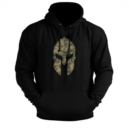 Spartan hjelm Woodland Camo - treningshettegenser - Gymfit