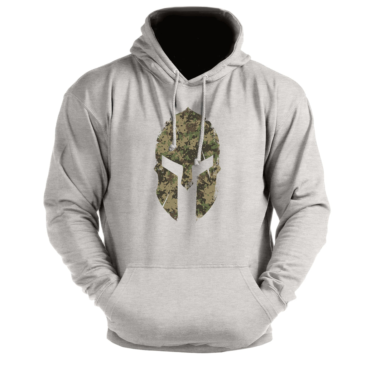 Spartan-hjelm Woodland Camo - Treningshettegenser - Gymfit