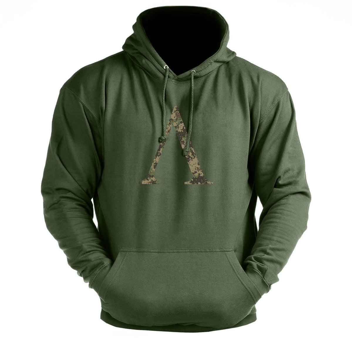 Spartan Symbol Woodland Camo - Treningshettegenser - Gymfit