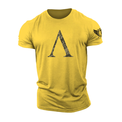 Spartan Symbol Woodland Camo - Trenings-T-skjorte - Gymfit
