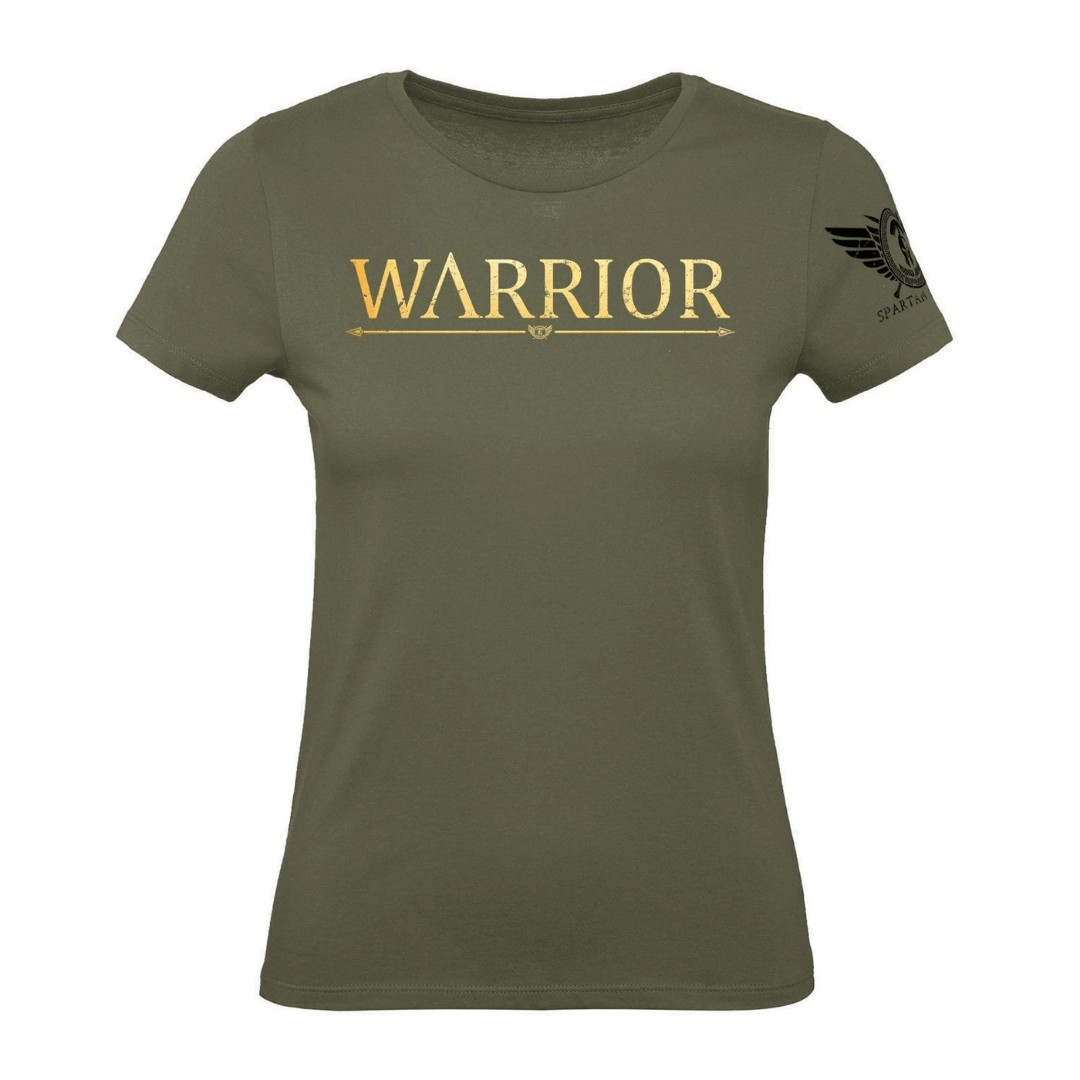 Spartan Warrior Gold - T-skjorte for kvinner - Gymfit