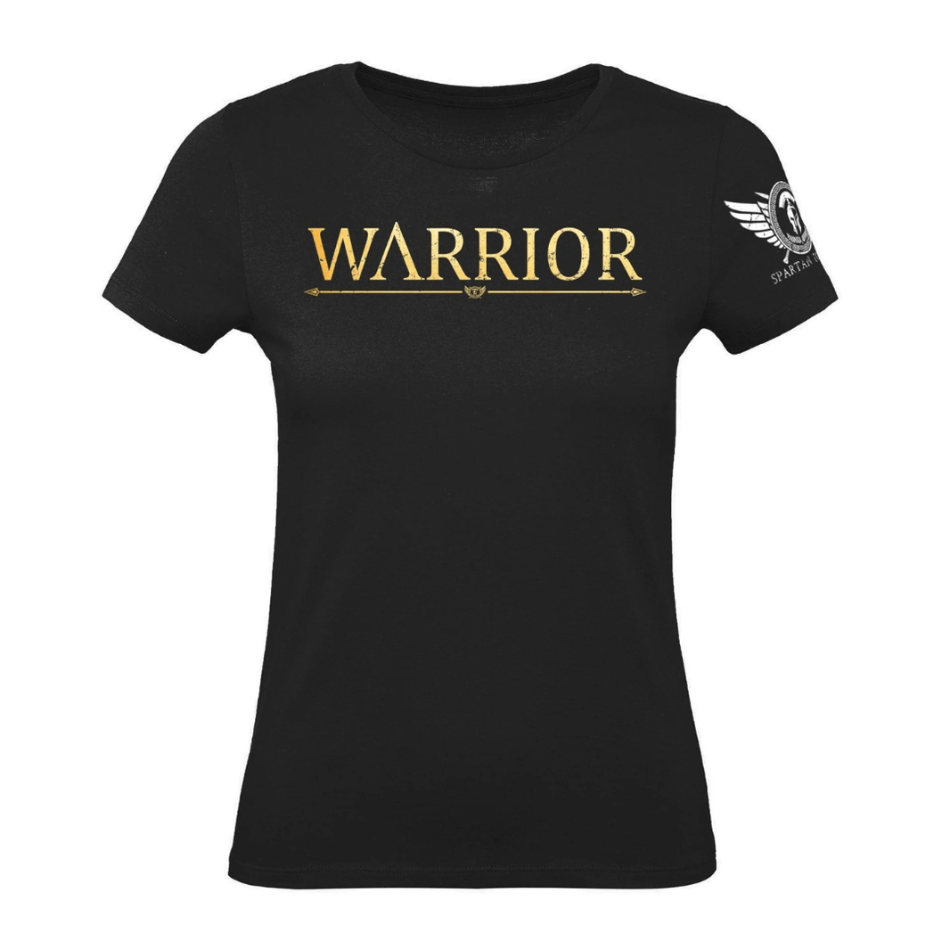 Spartan Warrior Gold - T-skjorte for kvinner - Gymfit