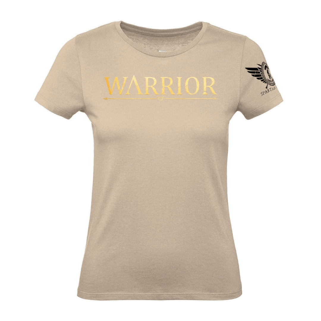 Spartan Warrior Gold - Dame-T-skjorte - Gymfit