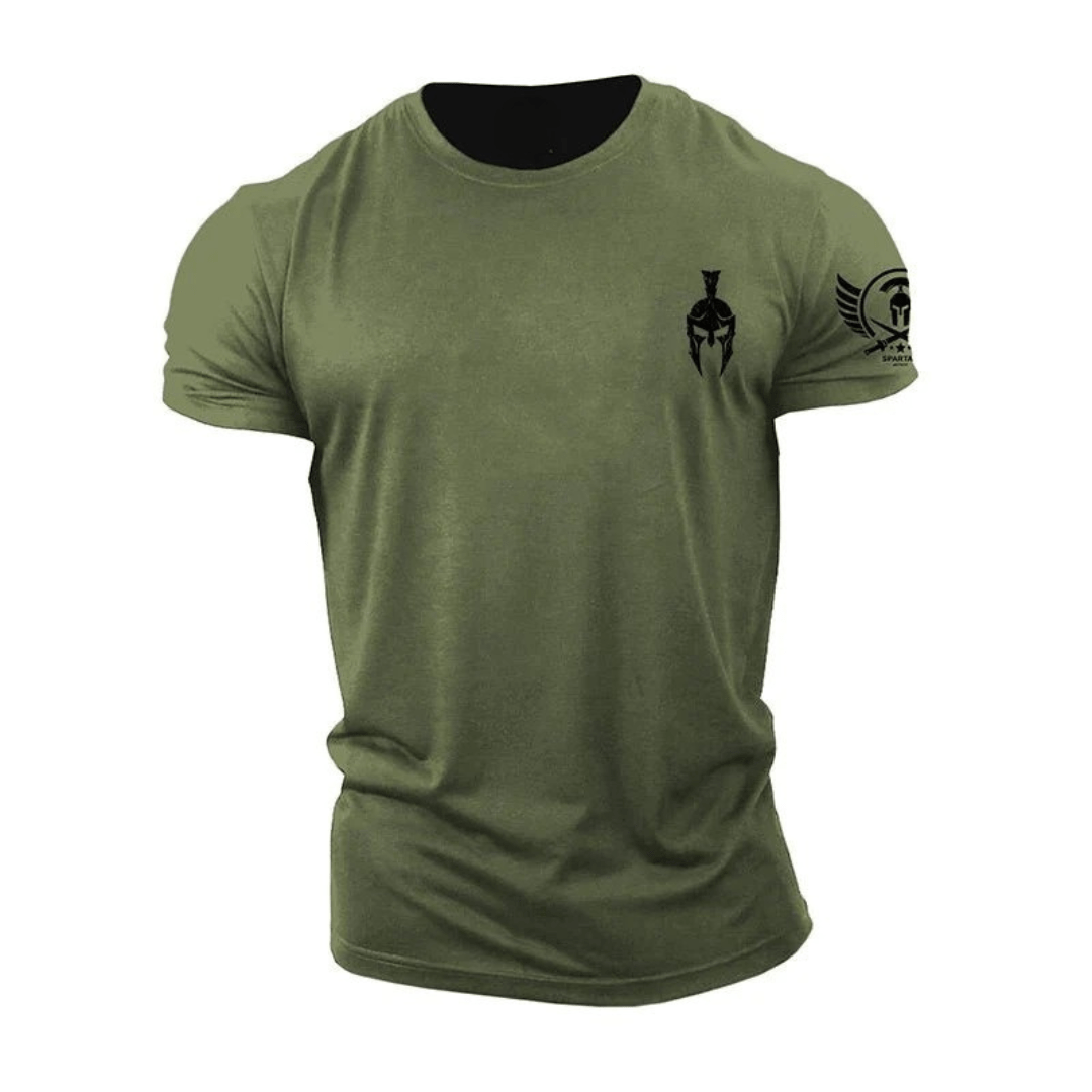 Spartansk Kriger T-Skjorte - Gymfit