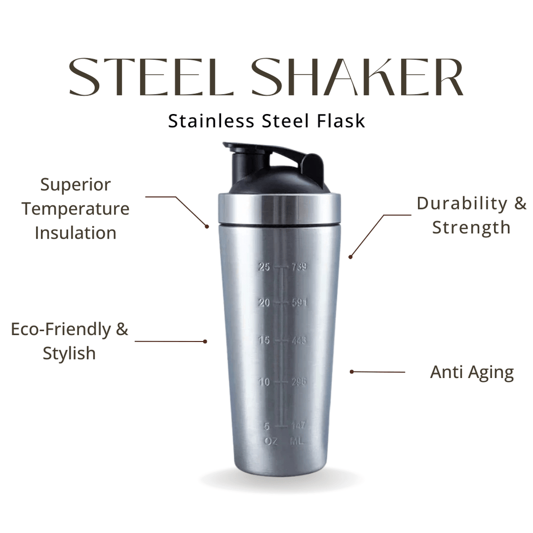 Stål Pro Shaker - Gymfit