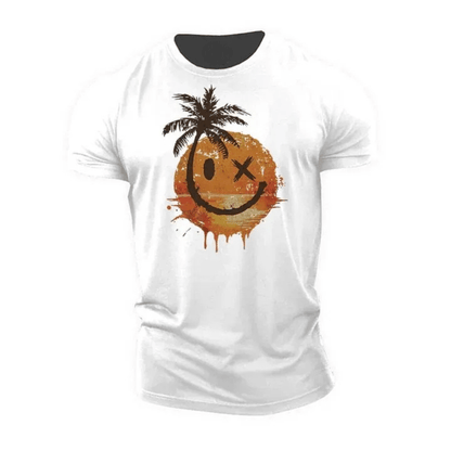 Sommer Smiley T-skjorte