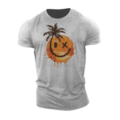 Sommer Smiley T-skjorte
