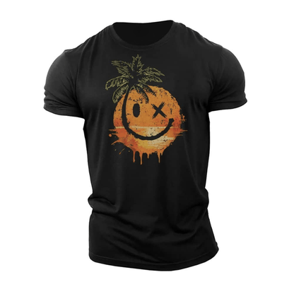 Sommer Smiley T-skjorte