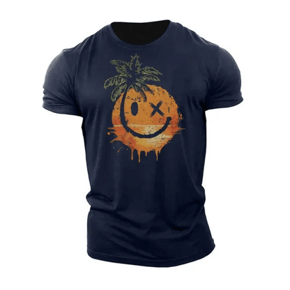 Sommer Smiley T-skjorte