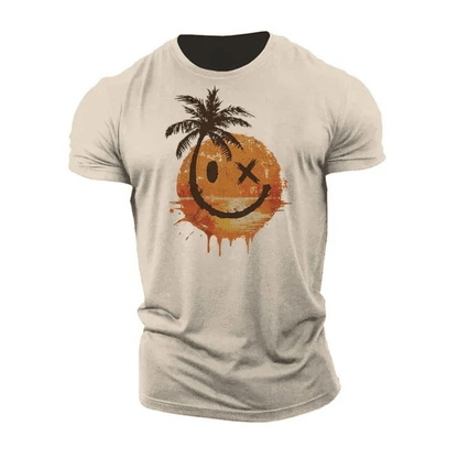 Sommer Smiley T-skjorte