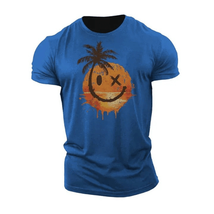 Sommer Smiley T-skjorte
