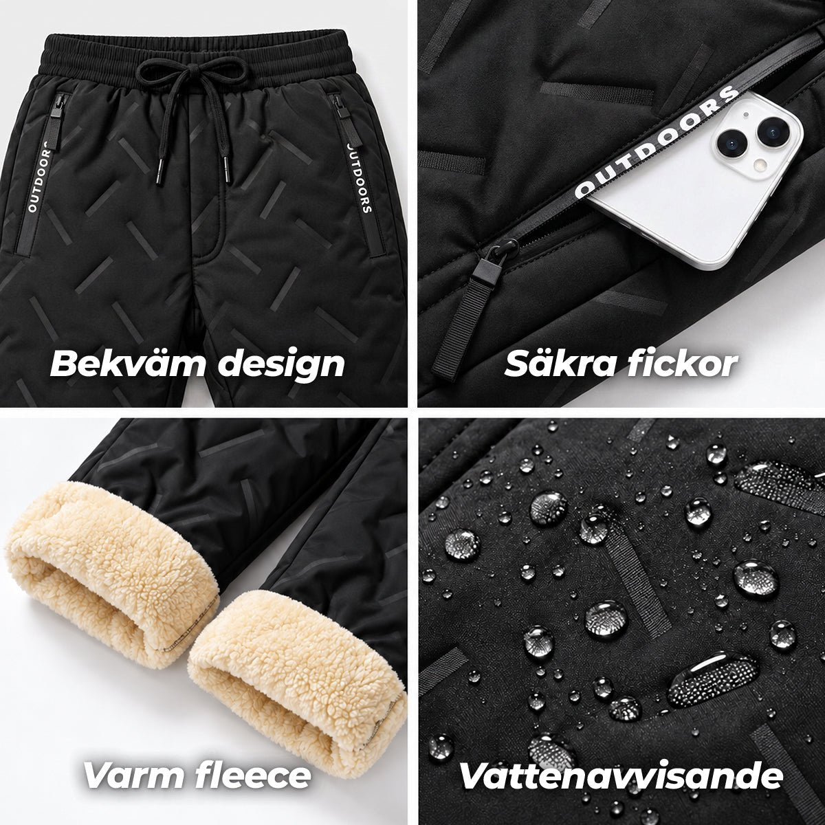 Thermal Fleece-bukse Unisex - Gymfit