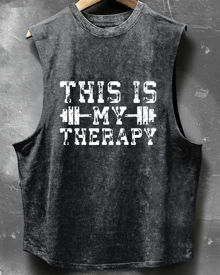 DETTE ER MIN TERAPI-TANKTOPP UTEN ERMER - Gymfit