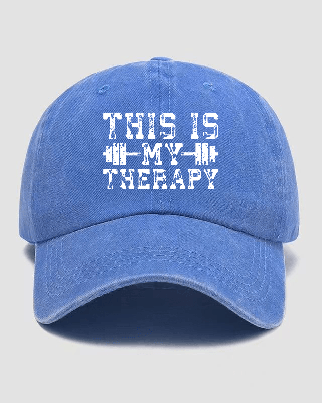 This Is My Therapy Vasket caps - Gymfit