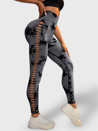 Batikk Raw Sømløse Leggings - Gymfit