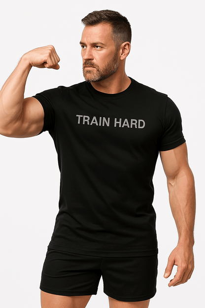 Train Hard T-shirt - Gymfit