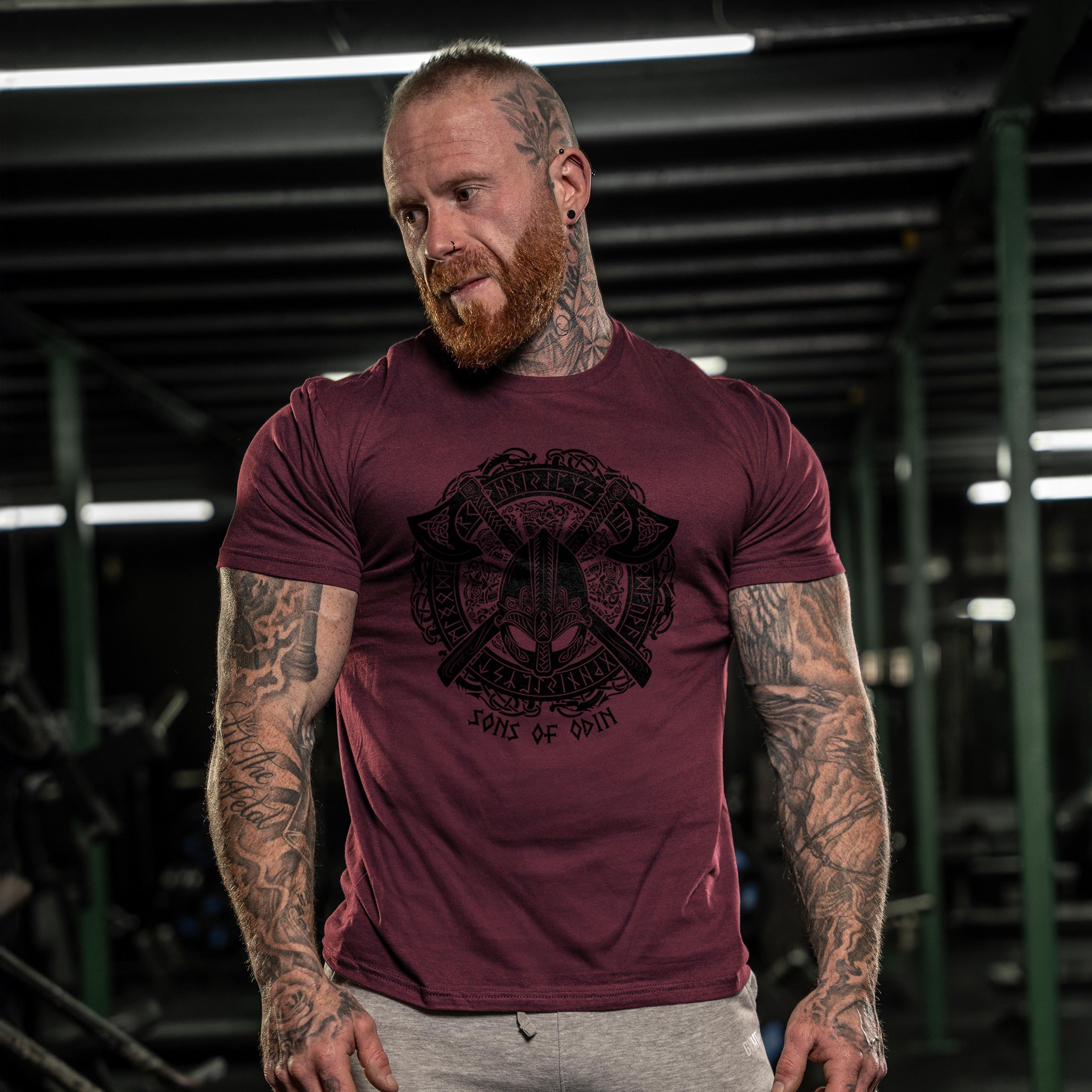 Victory Sons Of Odin trenings-T-skjorte 3-pakning - Gymfit