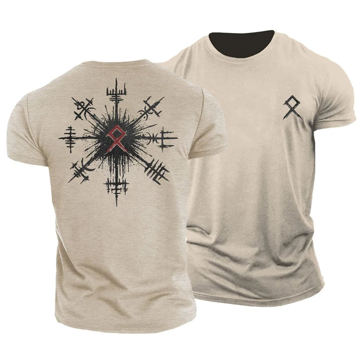 Viking-kompass T-skjorte - Gymfit