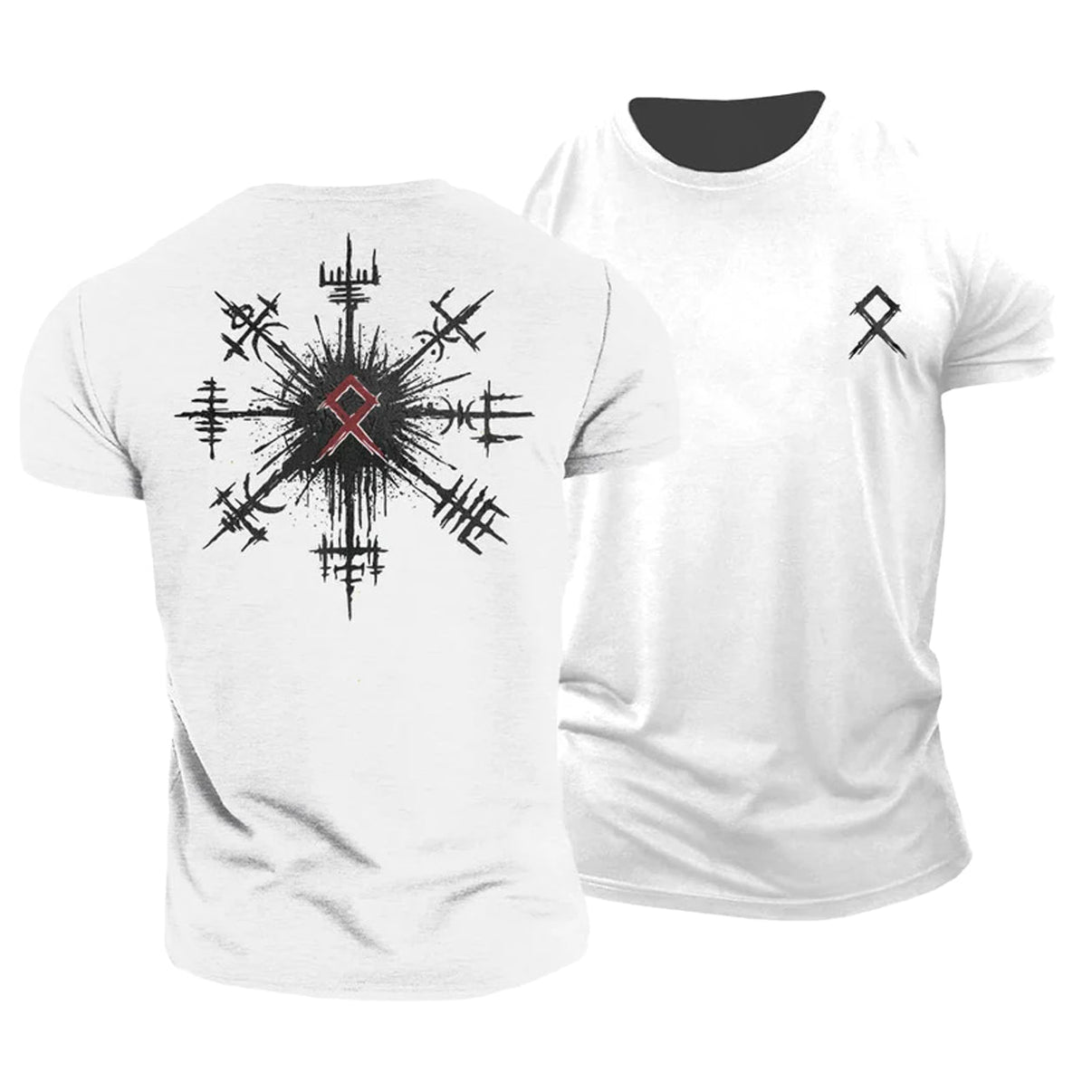 Viking-kompass T-skjorte - Gymfit