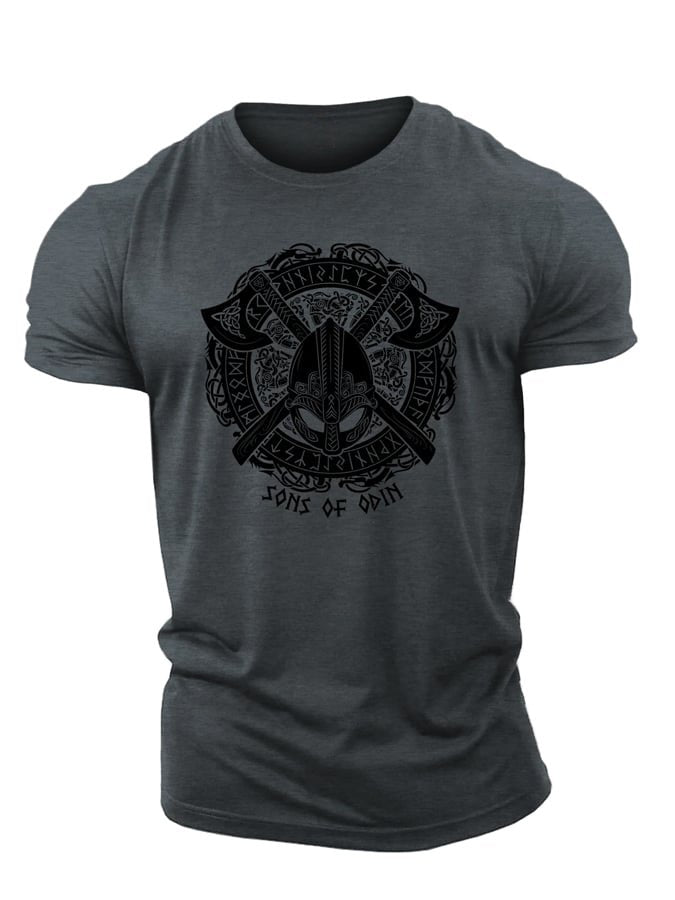 Viking Odin-øks T-skjorte - Gymfit