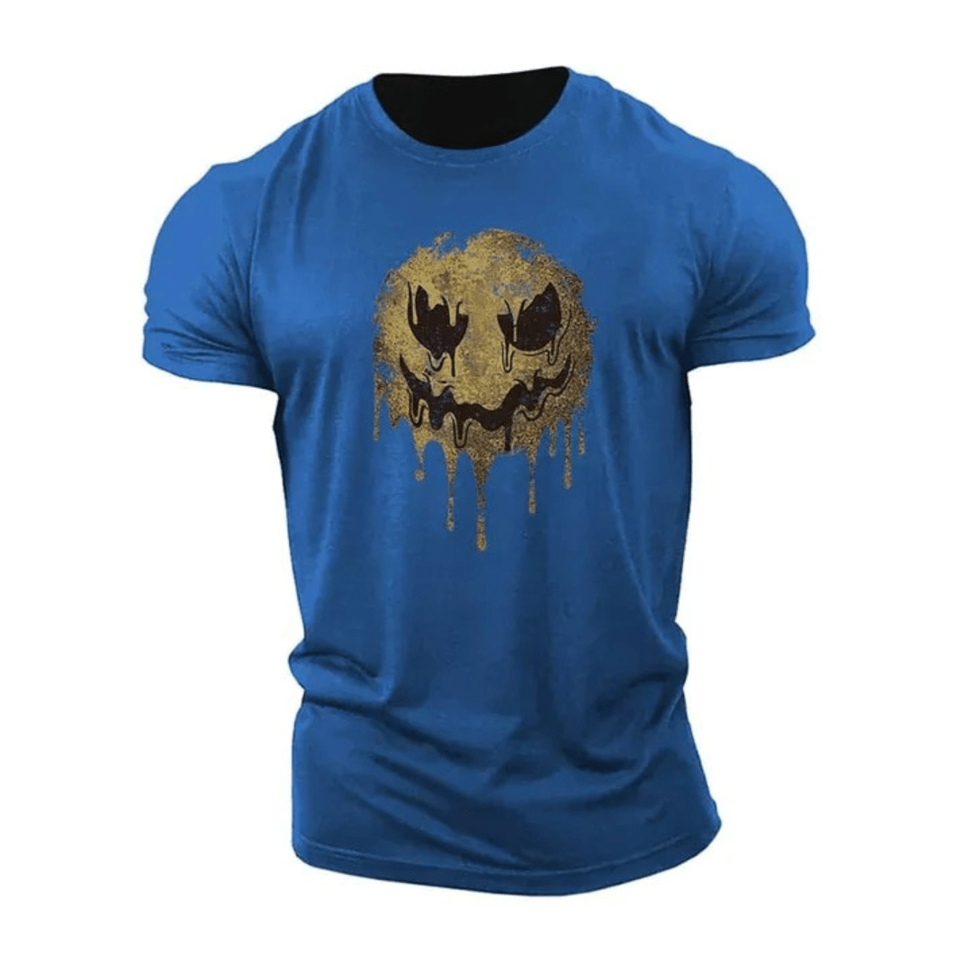 Vintage Smiley-T-skjorte - Gymfit