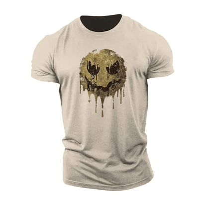 Vintage Smiley T-skjorte - Gymfit