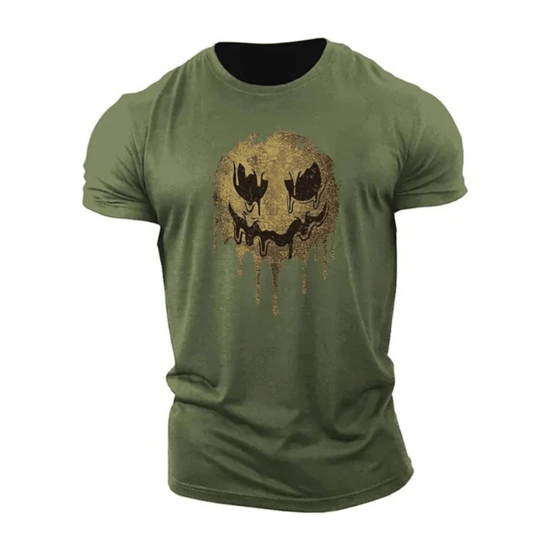 Vintage Smiley T-skjorte - Gymfit