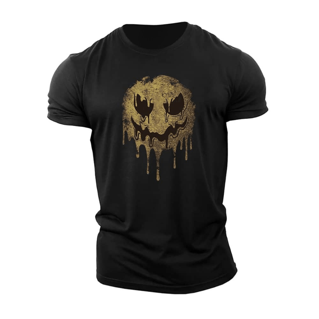 Vintage Smiley T-skjorte - Gymfit