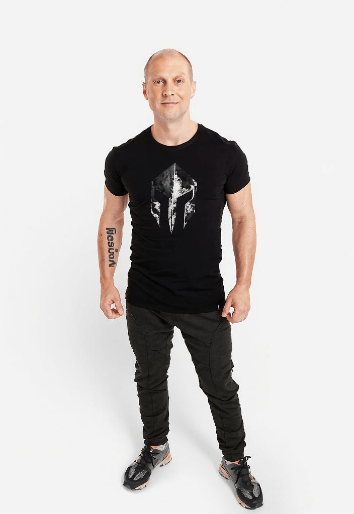 Warrior Battle Helmet T-skjorte - Gymfit