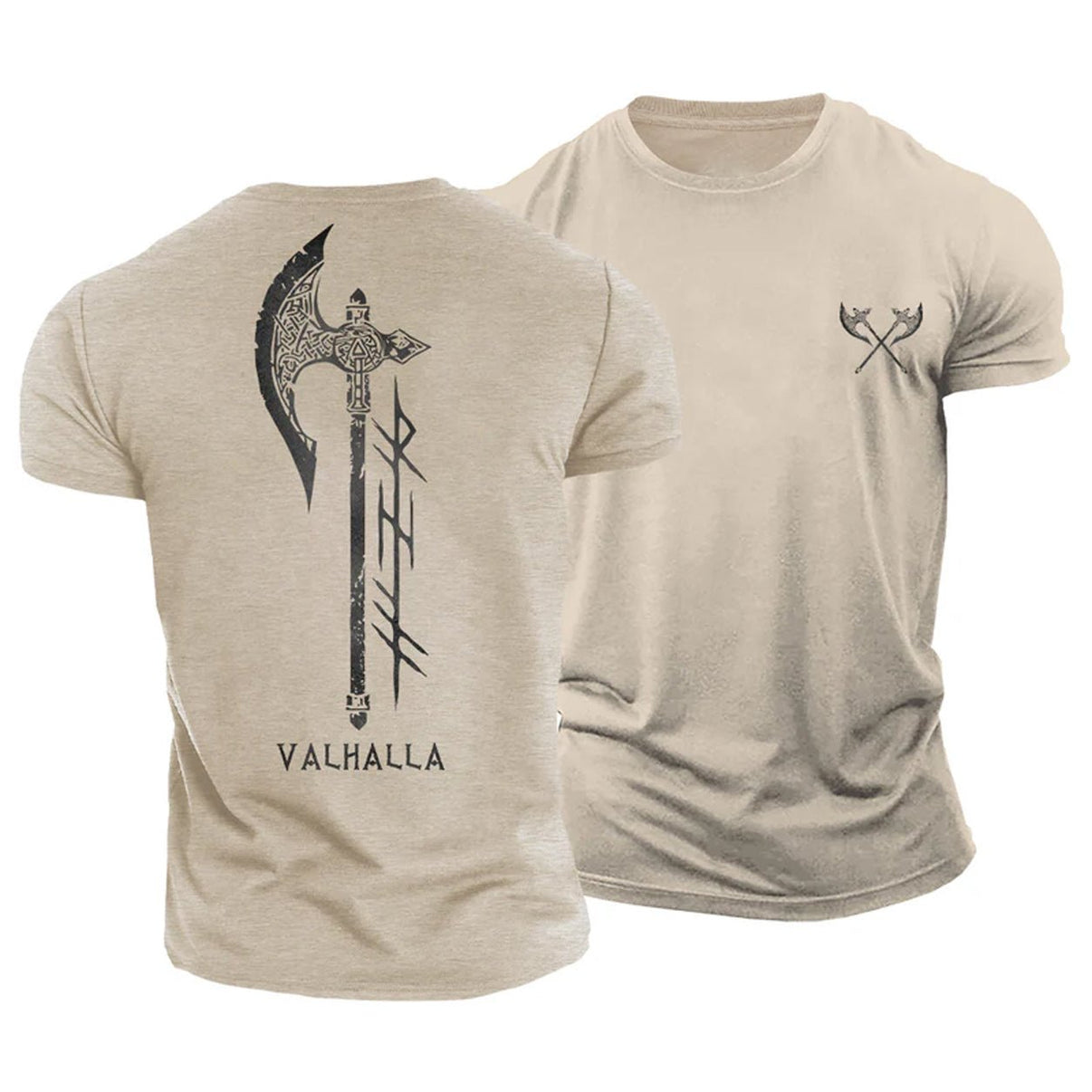 Kriger Valhalla-øks T-skjorte - Gymfit