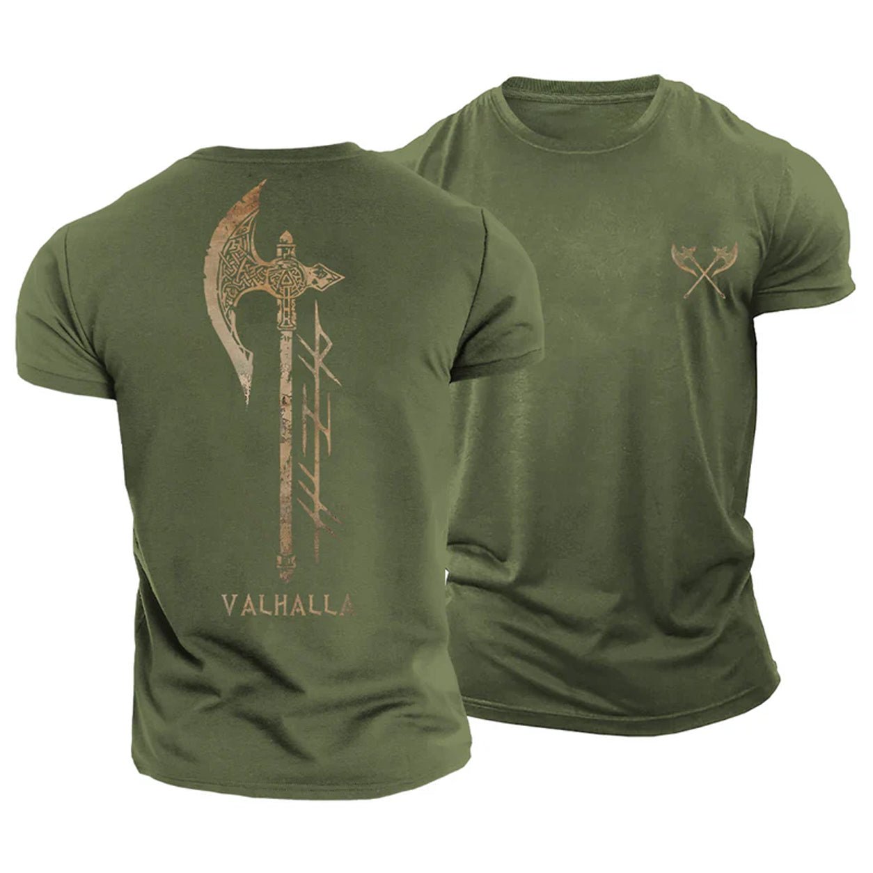 Warrior Valhalla øks T-skjorte - Gymfit